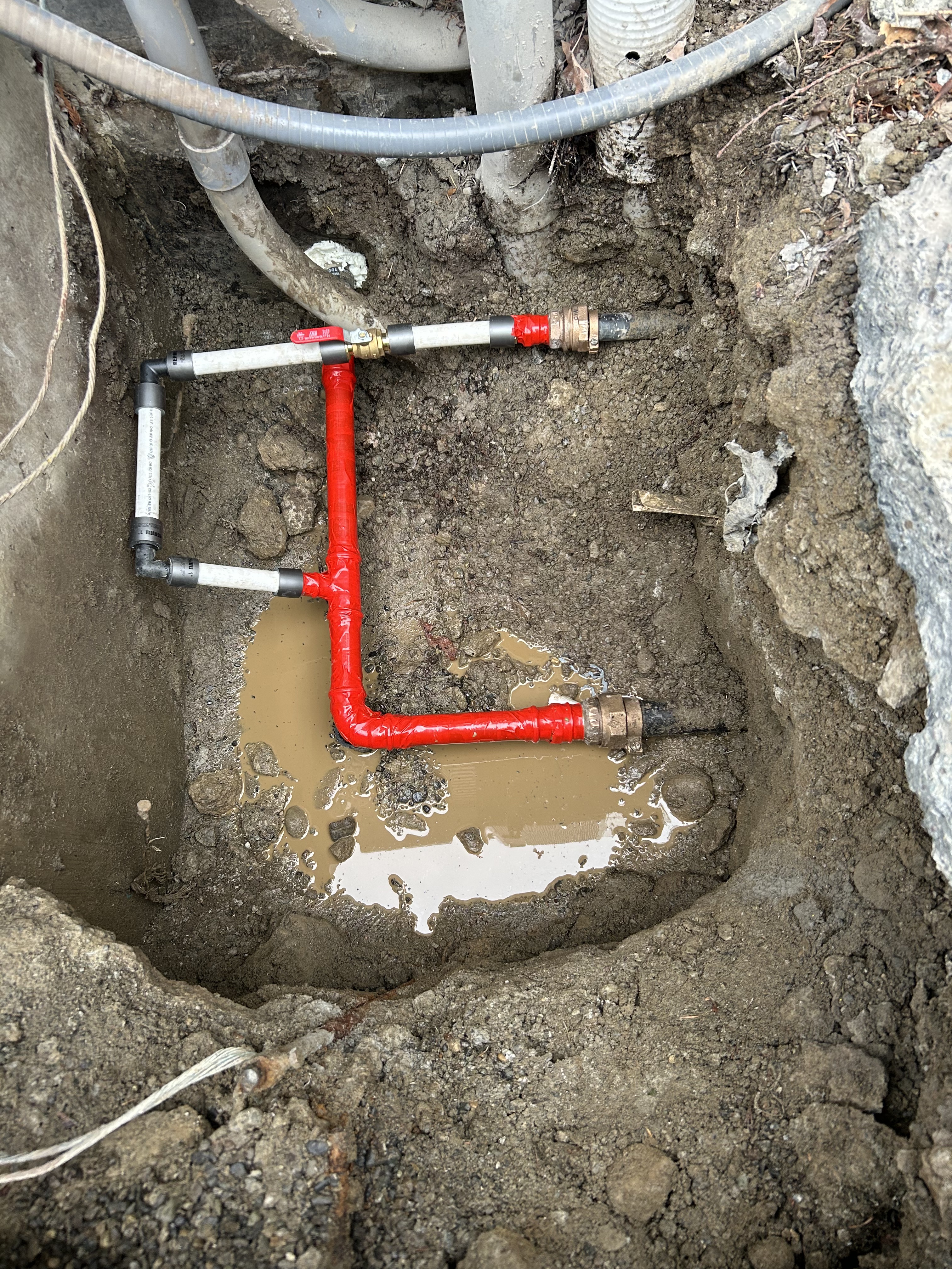 Underground Water Main Protective Insulated Sleeve (Phase 3)